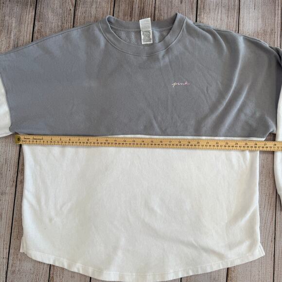 Women's XL VS PINK Campus Crew Sweatshirt - Picture 4 of 6